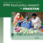 Cover image - Outcomes brochure - IFPRI research in Pakistan